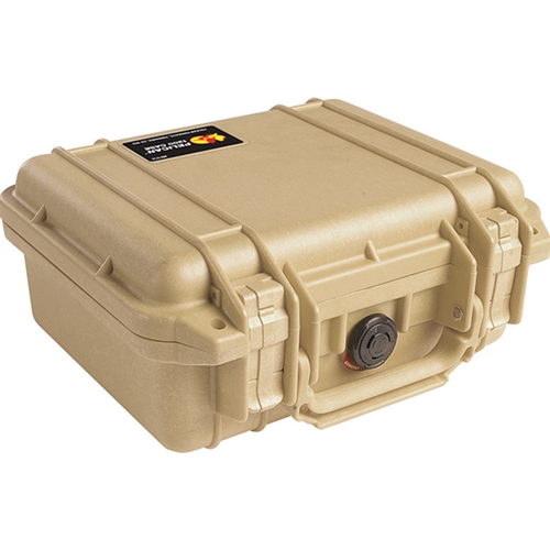 Pelican™ 1200 Case with Foam (Desert Tan)