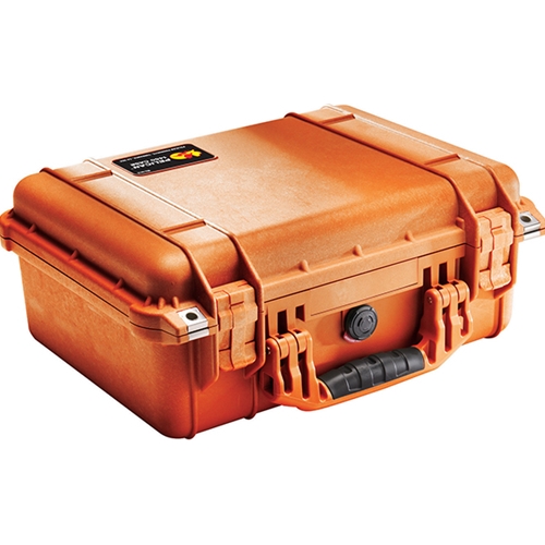 Pelican™ 1450 Case with Foam Orange