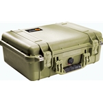 Pelican™ 1500 Case with Foam (OD Green)
