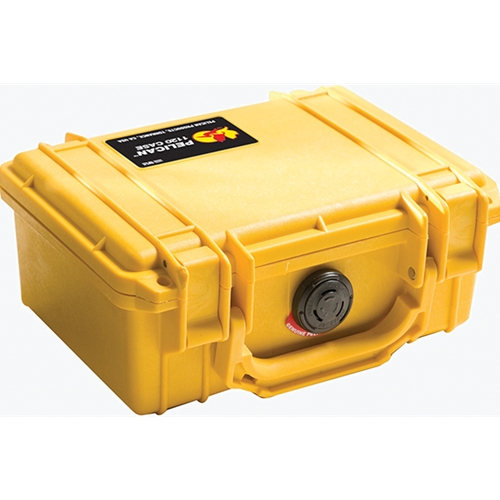 PELICAN 1120 CASE イエロー　箱付き Pelican 1120 Protector Case (Yellow, Foam Layers) 1120-000-240