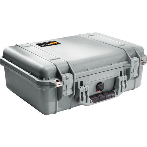 Pelican™ 1500 Case No Foam (Silver)