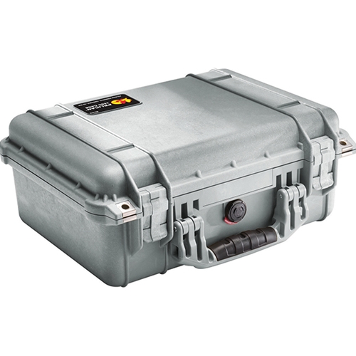 Pelican™ 1450 Case with Foam Silver